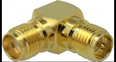 RP-SMA (v) - SMA (v) haakse adapter - 50 Ohm / 3 GHz