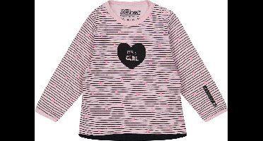 4PRESIDENT Newborn T-shirt - Stripe AOP Pink - Maat 50 - Baby T-shirts - Newborn kleding