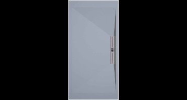 Sanifun douchebak Stone Side Gray 7035 Slate 1300 x 700 P