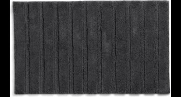 Badmat, 80 x 50 cm, Katoen, Granietgrijs - Kela | Megan