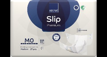 ABENA Incontinentie Slip Premium M0 - Eendelig Verband ter Bescherming van Zwaar Urineverlies en (dunne) Ontlasting - Perfecte Aansluiting door Flexibele Sluitstrips - 27 Stuks