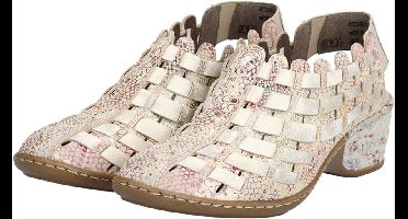 Massa leren sandalen