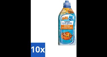 BSI – pH Down Liquid – pH Verlager voor Zwembad & Spa – 1 L - Bulkverpakking - 10 stuks