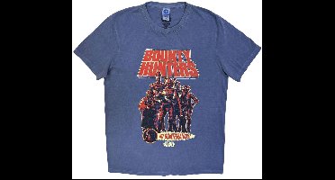 Disney Star Wars - Bounty Hunters Heren Tshirt - XL - Blauw