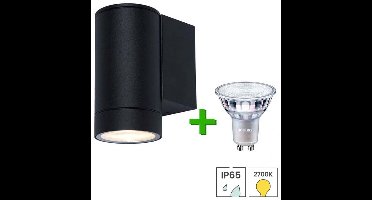 Lybardo - Buitenlamp - Wandlamp - LED GU10 Philips - Warmwit licht