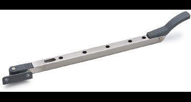 Dulimex Raamuitzetter verstelbaar 30 cm RVS grijs
