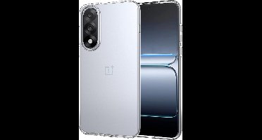 Just in Case hoesje geschikt voor OnePlus Nord 5 Hoesje Siliconen - Flexibele Case - Transparant