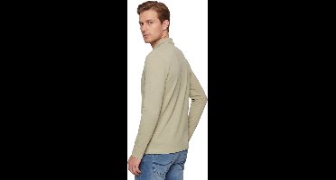 Hugo Boss polo lange mouw beige
