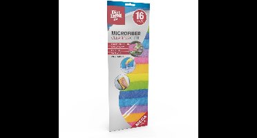 Dirt Devil Microvezeldoekjes - 16 Stuks - Microvezeldoek - Raamdoek - Duurzaam - Meerdere Kleuren
