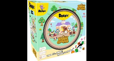 Dobble: Animal Crossing | Nederlands/Frans | Observatie- en Reactiespel | 2 tot 8 Spelers | Vanaf 6 Jaar | 15 Minuten Speelduur