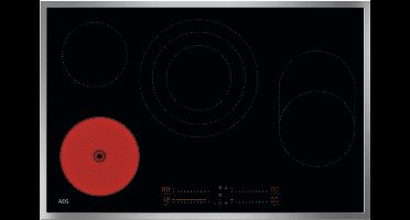 AEG OHI84A07XB - Inbouw Kookplaat - Inductie - 4 Zones - Zwart - Touchbediening