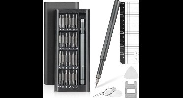 Precisie Mini Schroevendraaierset 54-delige set - Draagbaar, Micro-Magnetisch, iPhone smartphones laptops PC