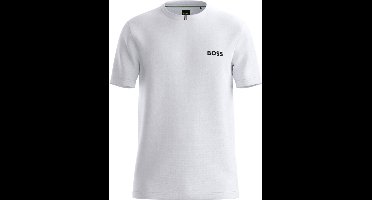Boss Heren T-Shirt Wit 50554543/100 Ts Toc Spin Training