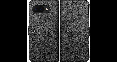 Just in Case hoesje geschikt voor Google Pixel 9a Hoesje met Pasjeshouder - Bookcase Classic - Zwart