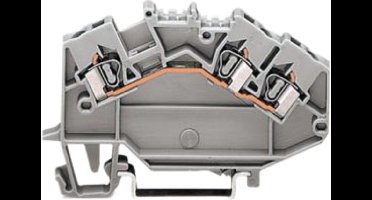 Wago 780-631 WAG TOPJOB 3-DR. 2 5MM2 GRIJS per 50