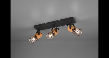 Trio Leuchten manon - Plafond spot - 3 lichts - L 44 cm - Zwart