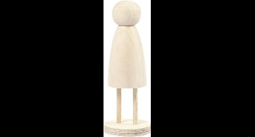 Figuur, H: 13,8 cm, d 5 cm, 1 stuk