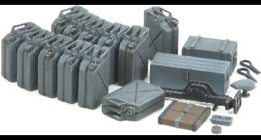Tamiya Modelbouwpakket Militaire voertuigen - 35315 WWII German Jerry Can Set Early Plastic - 1:35 - Modelbouw