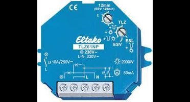 Eltako 61100102 Trappenhuislichtautomaat Inbouw (in muur of meubel) 230 V/AC