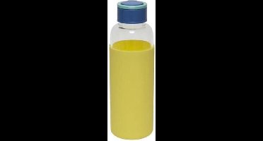 Fisura Waterfles Eco Friendly 6,5 X 20,5 Cm 480 Ml Glas Geel