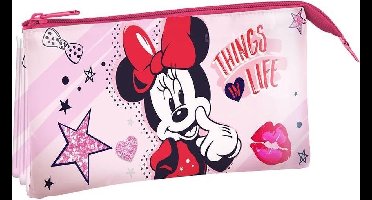 Disney Etui Minnie Mouse Meisjes Roze