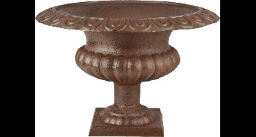 Esschert Design Franse Lage Vaas 30,3 Cm Gietijzer Roestbruin