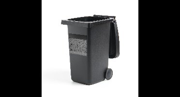 Container sticker Antieke stenen muur uitsneden - Antieke stenen muur in de nacht Klikosticker - 40x40 cm - kliko sticker - weerbestendige containersticker