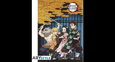 ABYstyle Poster - Demon Slayer Group - 52 X 38 Cm - Multicolor