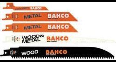 Bahco 3940-MIX-SET-5P Reciprozaagblad set 5 stuks 5 stuk(s)