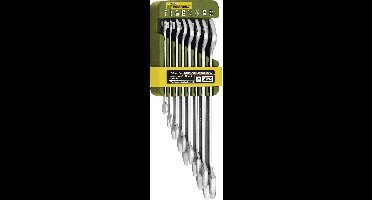 Proxxon Industrial 23800 SlimLine Dubbele steeksleutelset 8-delig Sleutelbreedte (metrisch) 6 - 22 mm