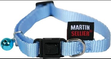 Martin Kattenhalsband Nylon Uni Blauw