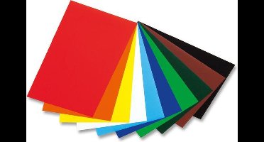 Glanspapier Folia 35x50cm - 20 vel geel