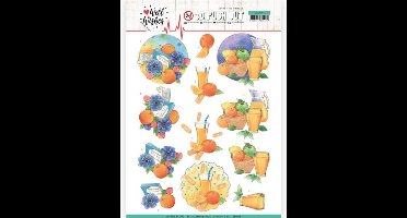 Pills and Vitamins Well Wishes 3D Push-Out Sheet by Jeanine's Art