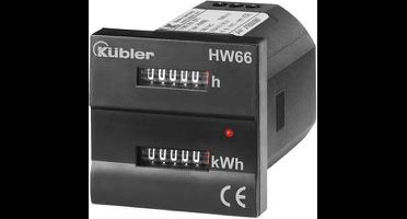 Kübler Group HW66 M 230 VAC 3.56M.201.075 kWh-meter 1-fase Mechanisch 16 A Conform MID: Ja 1 stuk(s)