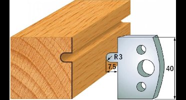 CMT - Profielmessen voor profielfreeskop - Frees - Snijgereedschappen - Profielfrees - 1 Stuk(s)