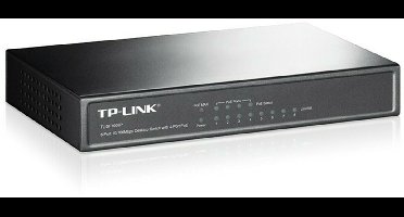 TP-Link TL-SF1008P - Netwerk Switch - PoE