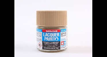 Tamiya Hobbyverf Enamel verf - LP-16 Wooden Deck - Matt - Lacquer Paint - Verf potje - 10 ml