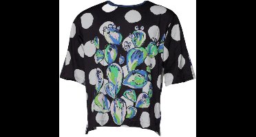 Cactus Print TShirt TSH87664 - Black And White T-Shirts