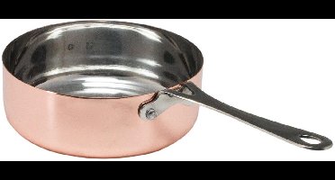 Sauspannetje koper 350ml - Kookpan voor saus en koken - koper.