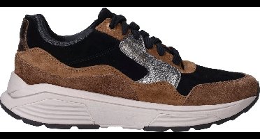 Dames Veterschoenen Xsensible Golden Gate Lady Brown Combi Bruin - Maat 41