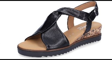 Gabor -Dames - zwart - sandalen - maat 38.5
