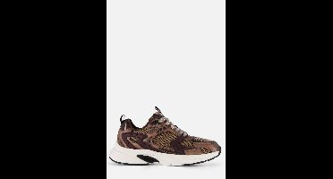 POSH by Poelman Sneakers bruin Synthetisch - Maat 39