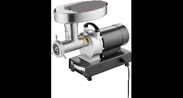 Elektrische Vleesmolen – Vleesmolen – Worstmaker – Keukenmachine – 600W Motor – Roestvrij Staal - 9 Pond - 12 Maat
