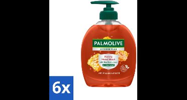 Palmolive - Hygiëne Plus Family - Handzeep Met Pomp - Voor het Hele Gezin - 300 ml - Voordeelverpakking - 6 stuks