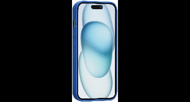 TUNIQ telefoonhoesje voor Apple iPhone 15 - Backcover - Diepblauw