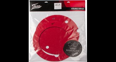 Fame FRSL-R F-Ring Skinny Light Set Red 14" - Accessoire voor drumvellen