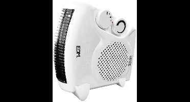 EDM 2-in-1 ventilatorkachel - Wit - 2000W - 2 standen