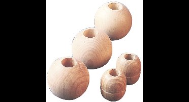Talamex Houten kralen / Ø 35 mm, gatmaat Ø14 mm
