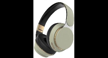 KINSI Draadloze Bluetooth Hoofdtelefoons - Opvouwbaar hoofdtelefoon met Krachtige Bass & Stereo Geluid,groen