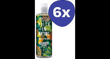 Faith in Nature Shea & Argan Shampoo (6x 400ml)